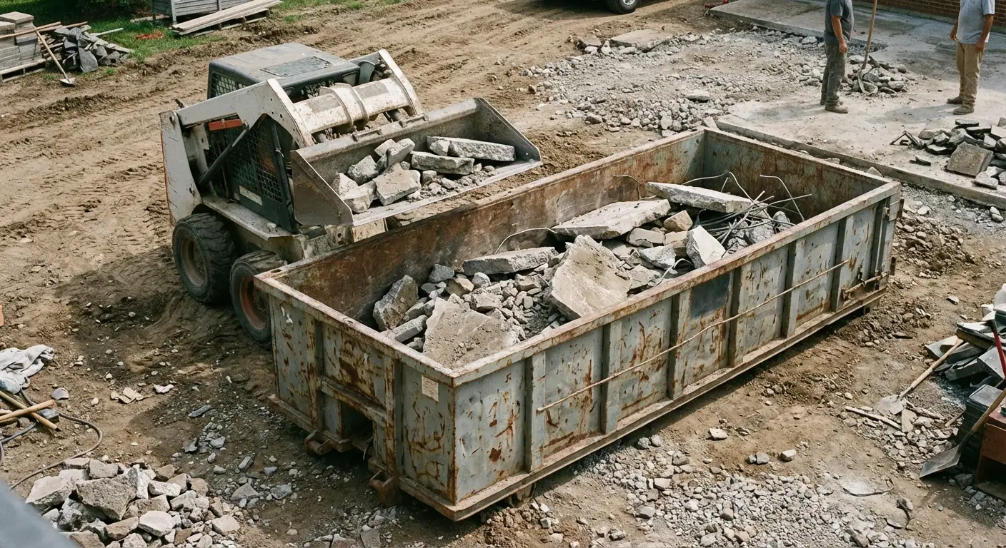 Heavy Concrete Patio Removal in Kennewick, WA