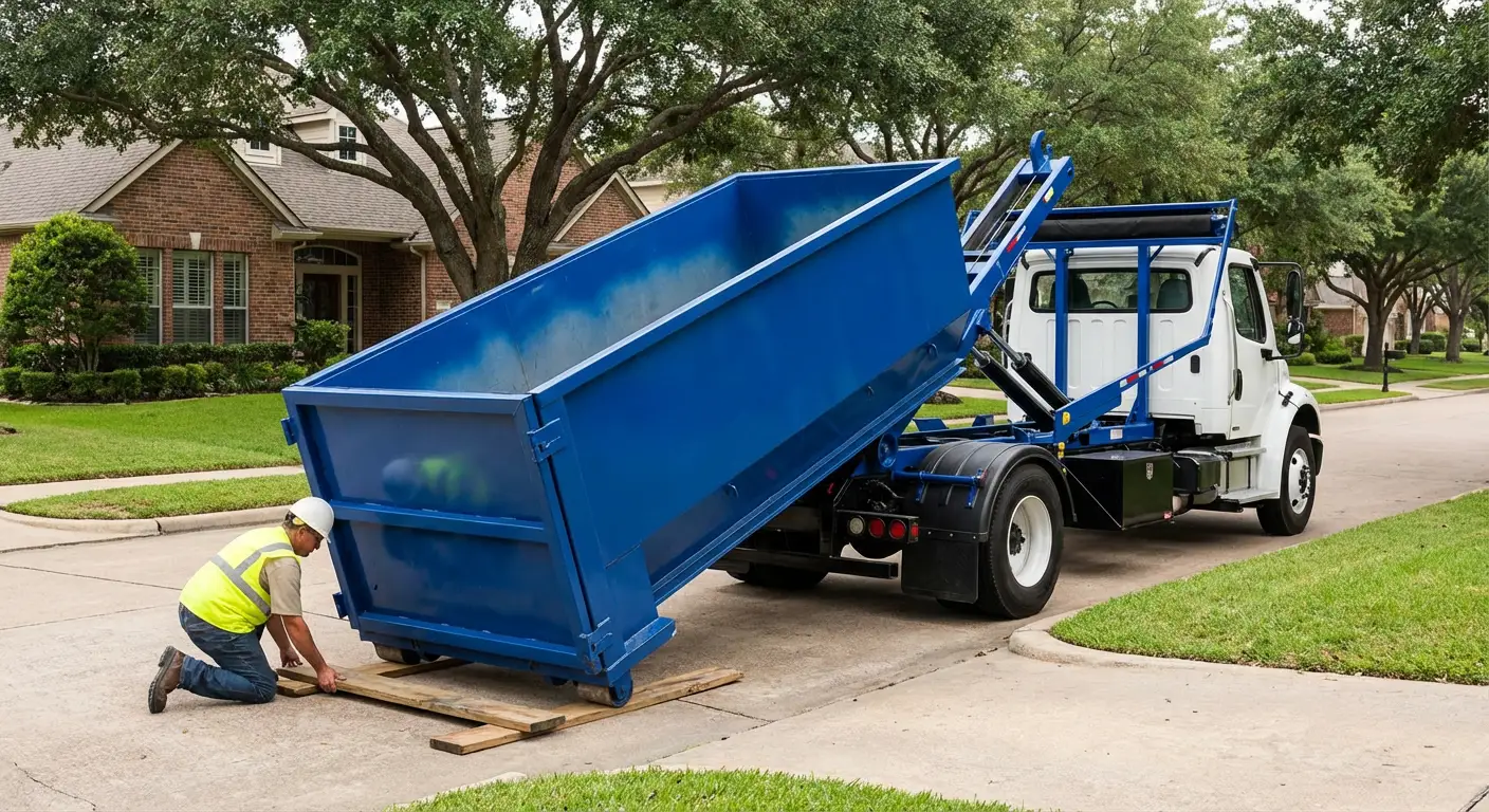 Roll-off dumpster rental services in Downtown Kennewick