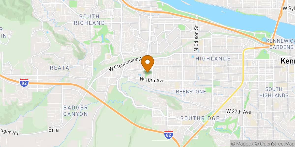  neighborhood map in Kennewick, WA