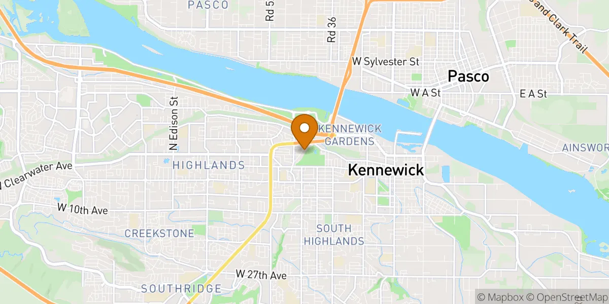  neighborhood map in Kennewick, WA